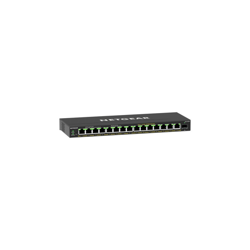Netgear GS316EPP, Switch(schwarz)