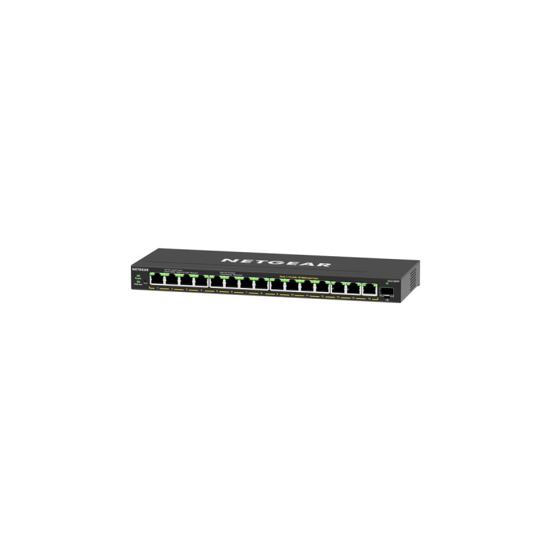 Netgear GS316EPP, Switch(schwarz)
