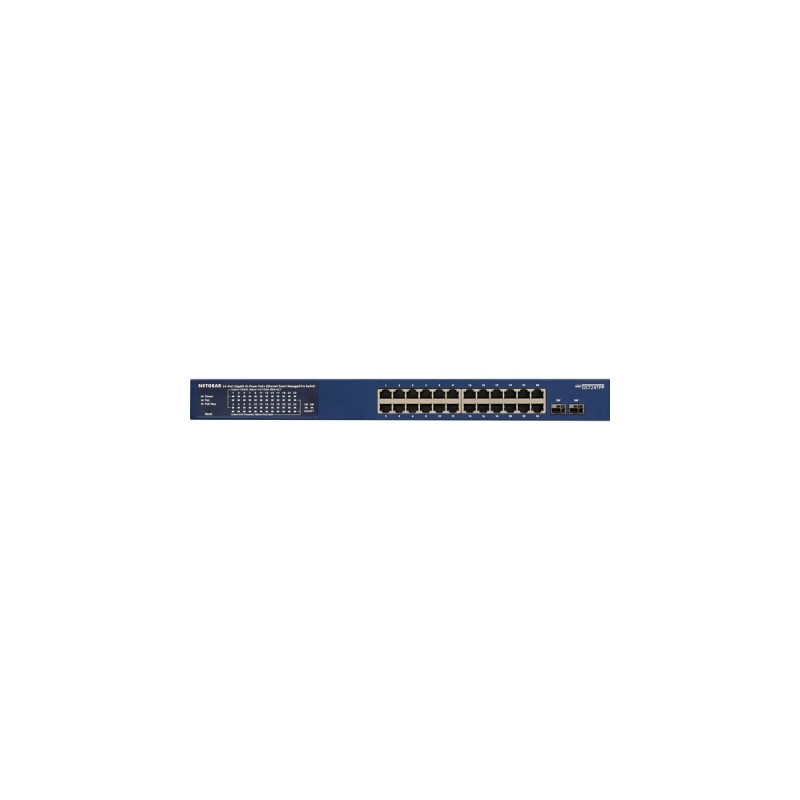 Netgear GS724TPP, Switch(blau)