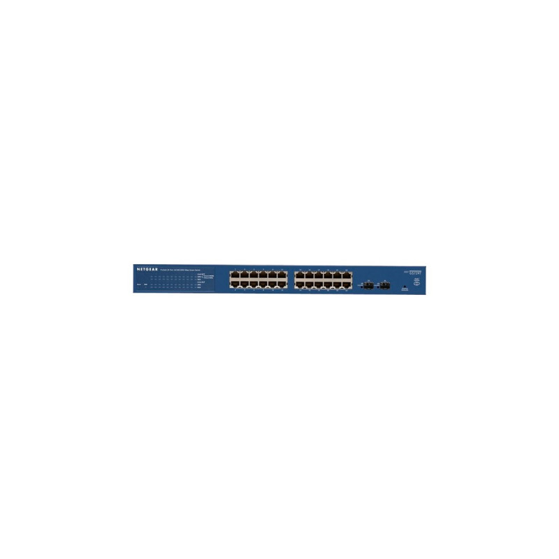 Netgear GS724T, Switch(blau)