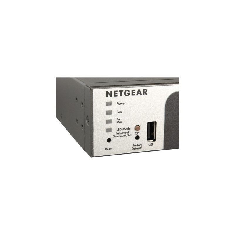 Netgear GS728TPPv2, Switch(grau)