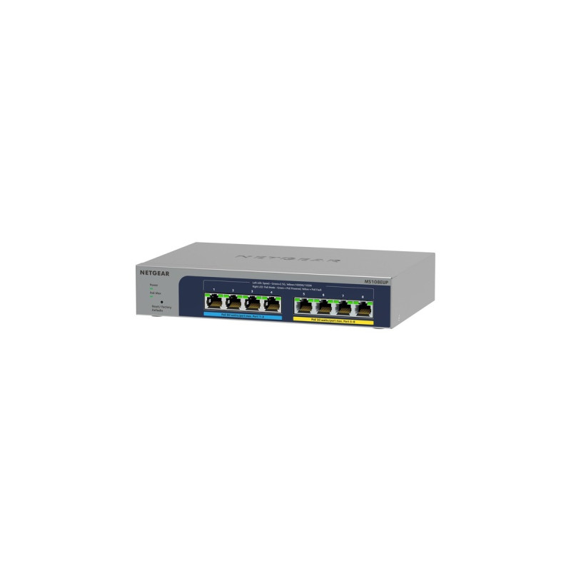 Netgear MS108EUP, Switch(grau)