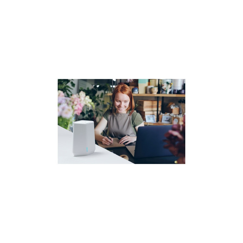 Netgear Orbi Pro SXK50 WiFi6 AX5400 Tri-Band, Router(weiß, Router + Satellit)