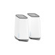 Netgear Orbi Pro WiFi 6 Tri-Band AX6000 WLAN-System, Mesh Router(weiß, 1x Router, 1x Satellit)