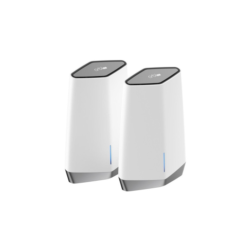 Netgear Orbi Pro WiFi 6 Tri-Band AX6000 WLAN-System, Mesh Router(weiß, 1x Router, 1x Satellit)