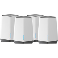 Netgear Orbi Pro WiFi 6 Tri-Band AX6000 WLAN-System, Mesh Router(weiß, 1x Router, 3x Satellit)