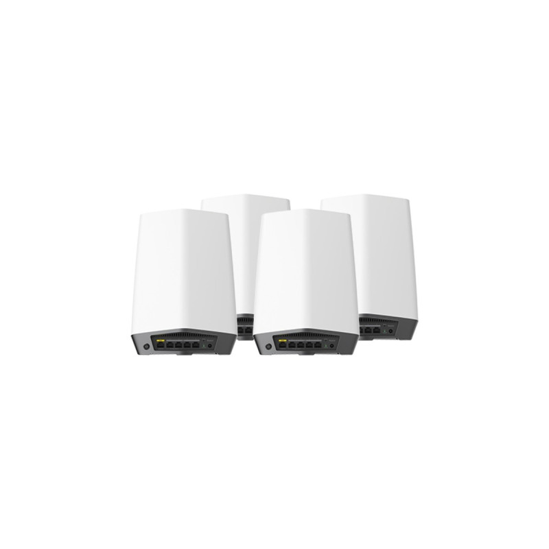 Netgear Orbi Pro WiFi 6 Tri-Band AX6000 WLAN-System, Mesh Router(weiß, 1x Router, 3x Satellit)