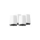 Netgear Orbi Pro WiFi 6 Tri-Band AX6000 WLAN-System, Mesh Router(weiß, 1x Router, 3x Satellit)