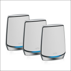 Netgear Orbi RBK853 3er Set, Mesh Router(1x Router (RBR850), 2x Satellit (RBS850))