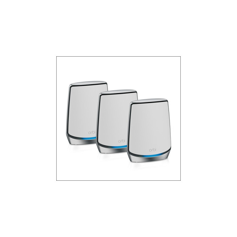 Netgear Orbi RBK853 3er Set, Mesh Router(1x Router (RBR850), 2x Satellit (RBS850))