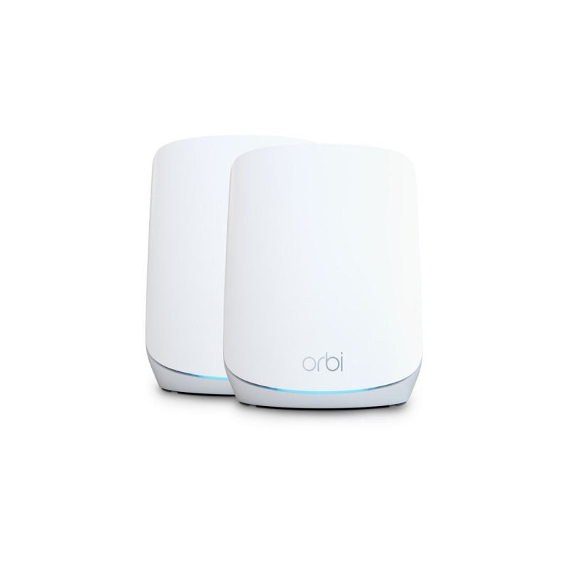 Netgear Orbi WiFi6 Tri-Band Mesh System 2er Set, Mesh Router(weiß, Outlet)