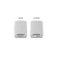 Netgear Orbi WiFi6 Tri-Band Mesh System 3er Set, Mesh Router(weiß)