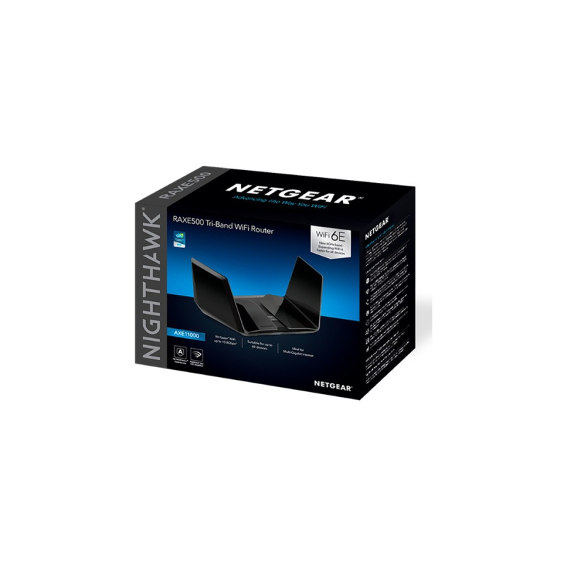 NetgearNighthawk RAXE500 Tri-Band, Router(schwarz)