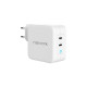 Nevox 100W DUAL USB-C Power Delivery, Ladegerät(weiß)