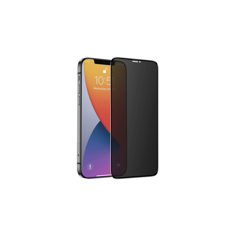 Nevox NEVOGLASS 3D PRIVACY, Schutzfolie(transparent, iPhone 14 Pro, Max)