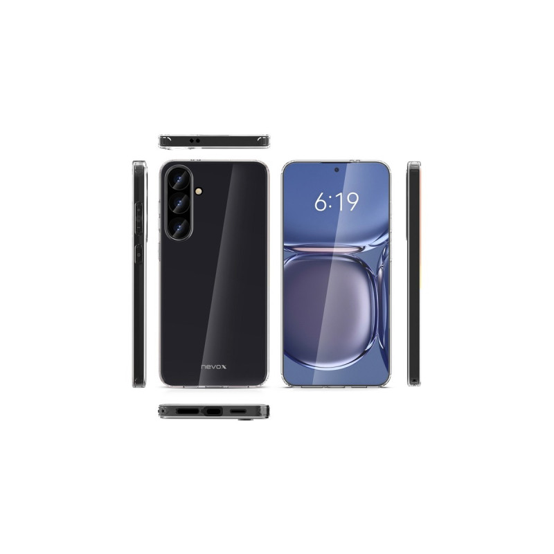 Nevox StyleShell Flex, Handyhülle(transparent, Samsung Galaxy S24)