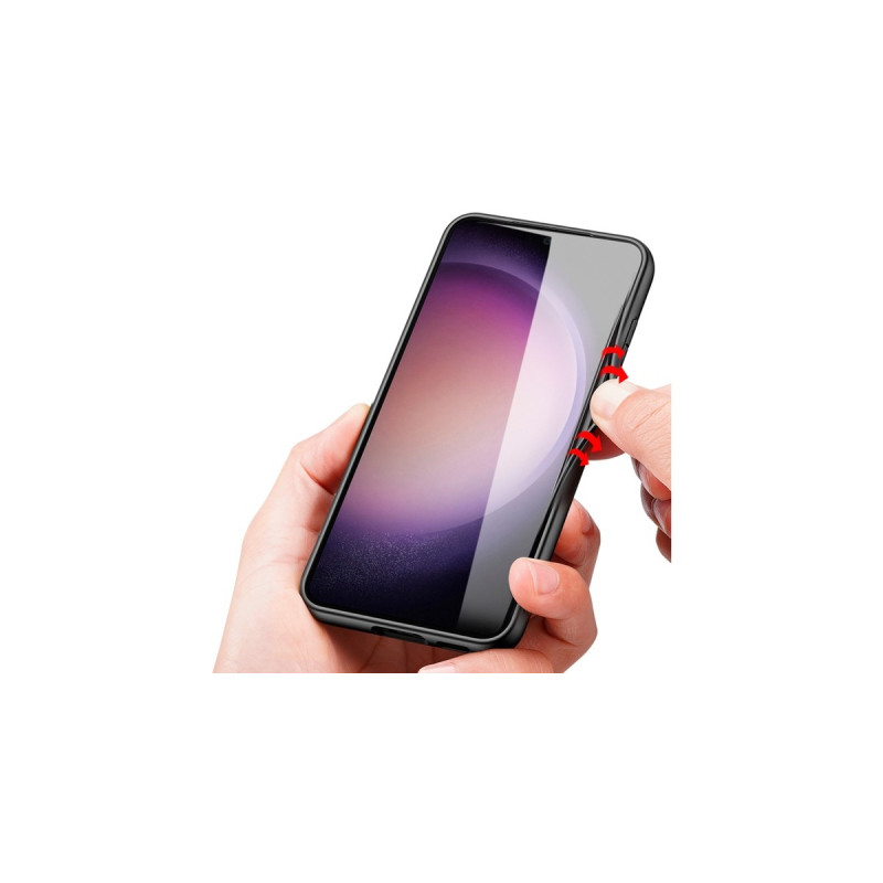 Nevox StyleShell NYLO, Handyhülle(schwarz, Samsung Galaxy S24 Plus)