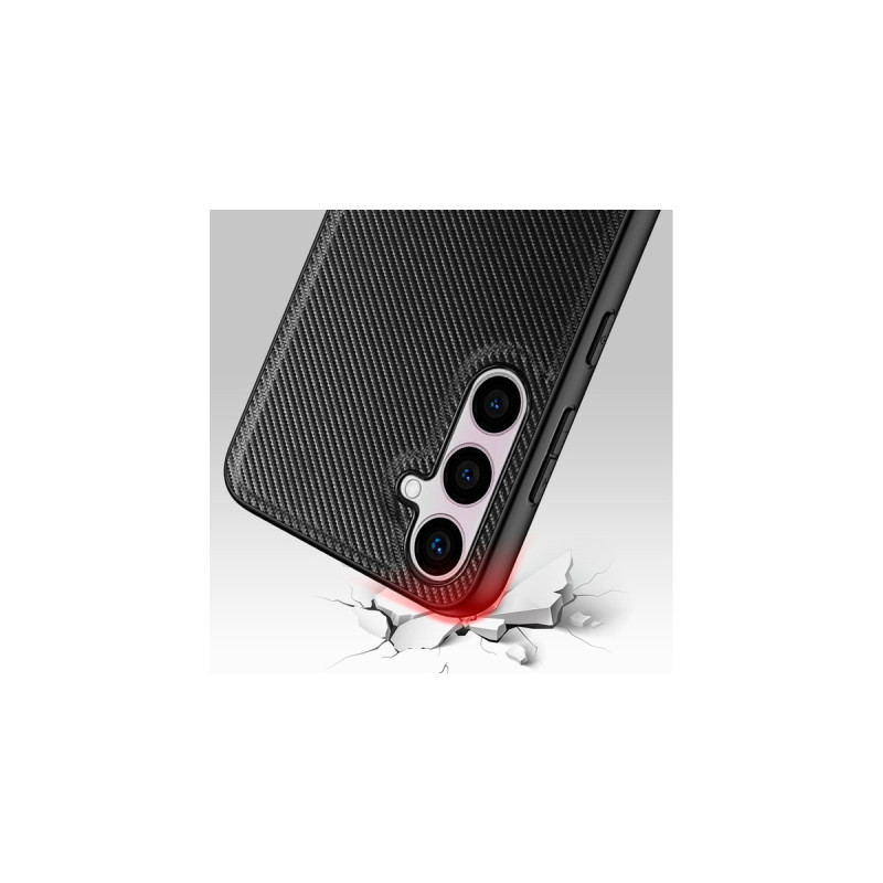 Nevox StyleShell NYLO, Handyhülle(schwarz, Samsung Galaxy S24 Plus)