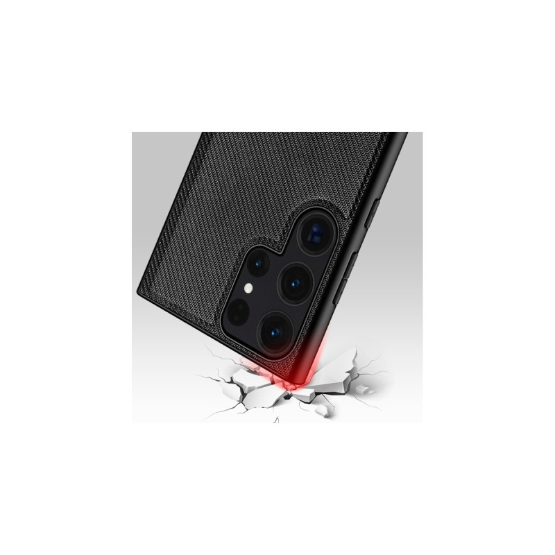 Nevox StyleShell NYLO, Handyhülle(schwarz, Samsung Galaxy S24 Ultra)