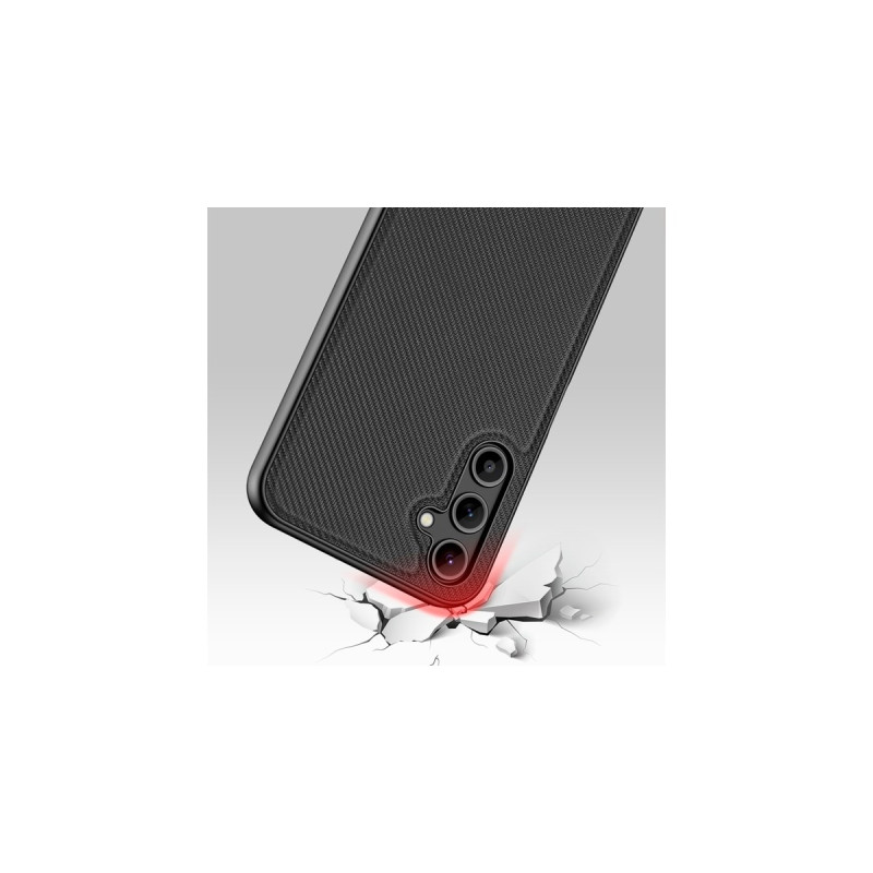 Nevox StyleShell NYLO, Handyhülle(schwarz, Samsung Galaxy A15 5G / A15 4G)