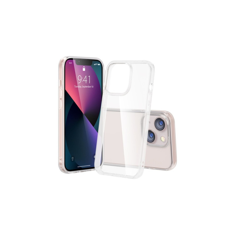 Nevox StyleShell SHOCKFlex, Handyhülle(transparent, iPhone 15 Plus)