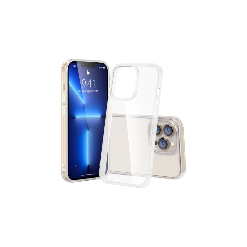 Nevox StyleShell SHOCKFlex, Handyhülle(transparent, iPhone 15 Pro Max)