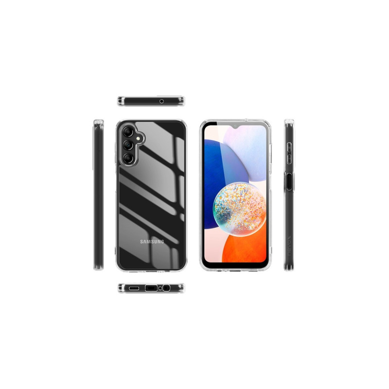 Nevox StyleShell SHOCKFlex, Handyhülle(transparent, Samsung Galaxy A15 5G / A15 4G)