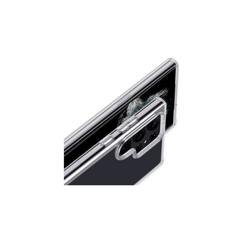 Nevox StyleShell SHOCKFlex, Handyhülle(transparent, Samsung Galaxy S23 Ultra)