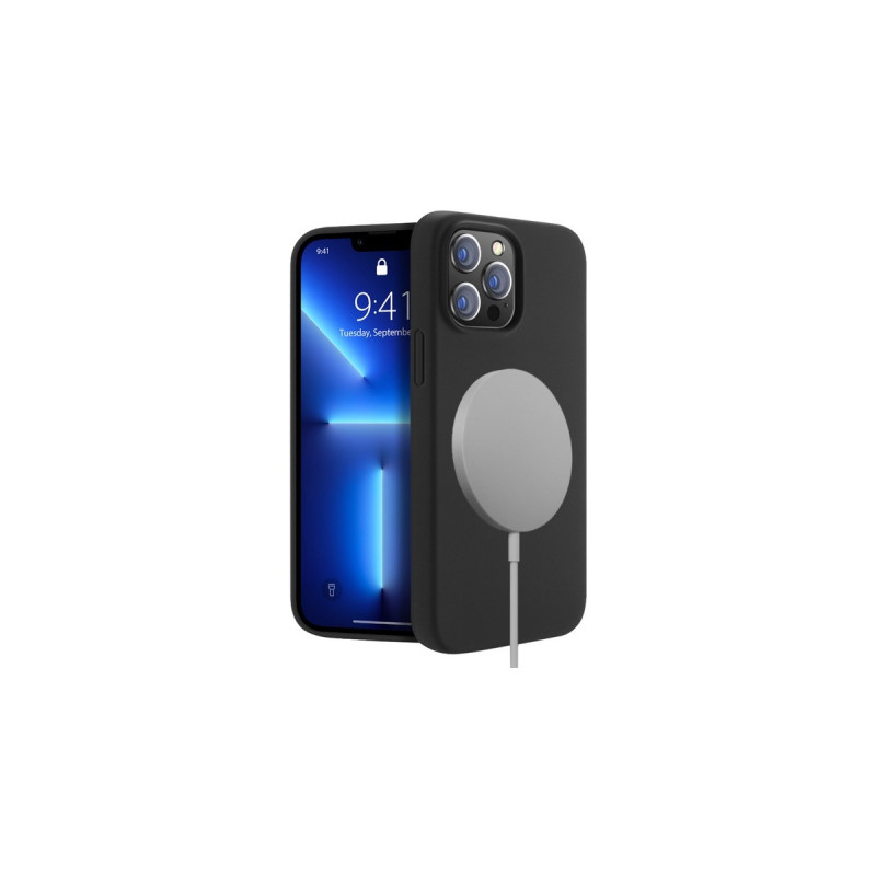 Nevox StyleShell SHOCK, Handyhülle(schwarz, kompatibel mit MagSafe, iPhone 14 Pro Max)