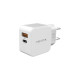 Nevox USB PD TYPE C + QC3.0 / PPS, Ladegerät(weiß, 30 Watt)