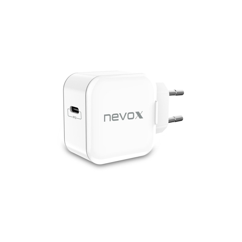 Nevox USB PD Type C Ladegerät 20Watt weiss(weiß)