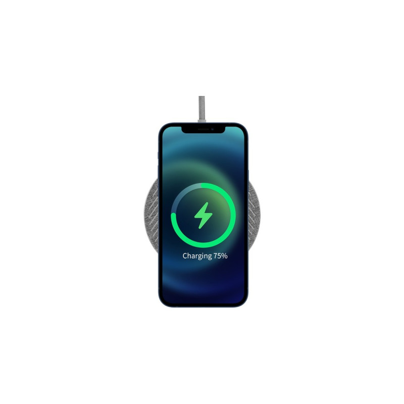 Nevox Wireless Fast Charger 15Watt, Ladegerät(silber)