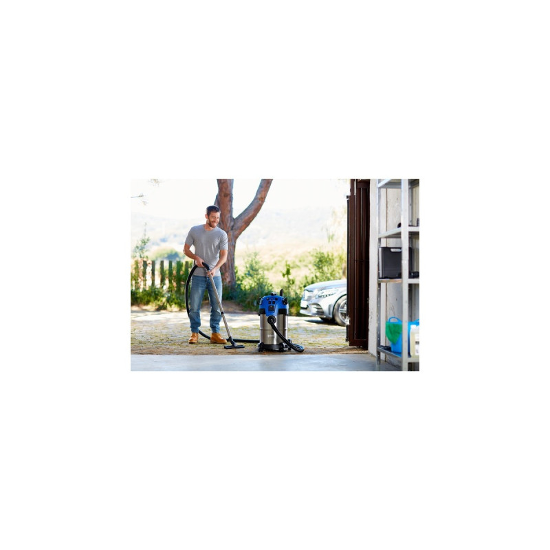 Nilfisk Nass-/Trockensauger Multi II 30T Inox VSC(inox/blau)