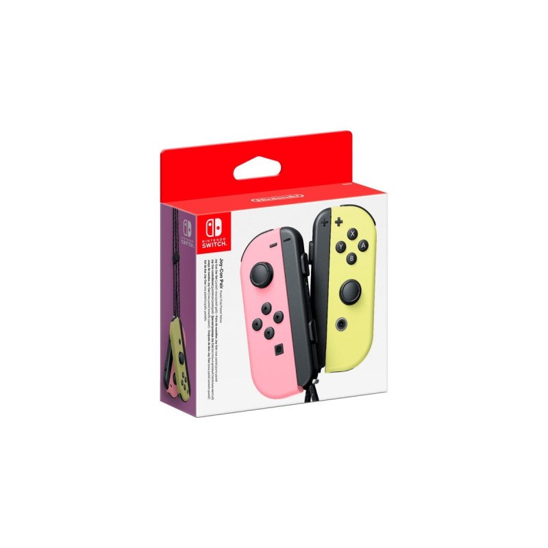 Nintendo Joy-Con 2er-Set, Bewegungssteuerung(rosa/hellgelb)