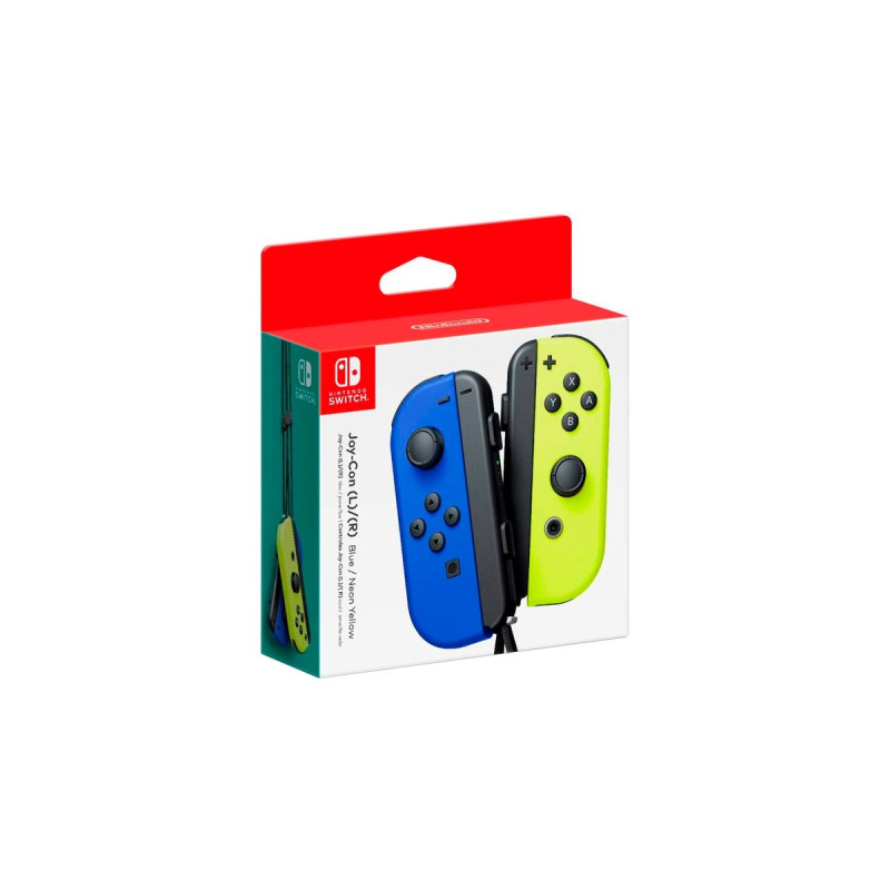 Nintendo Joy-Con 2er-Set, Bewegungssteuerung(blau/neon-gelb)