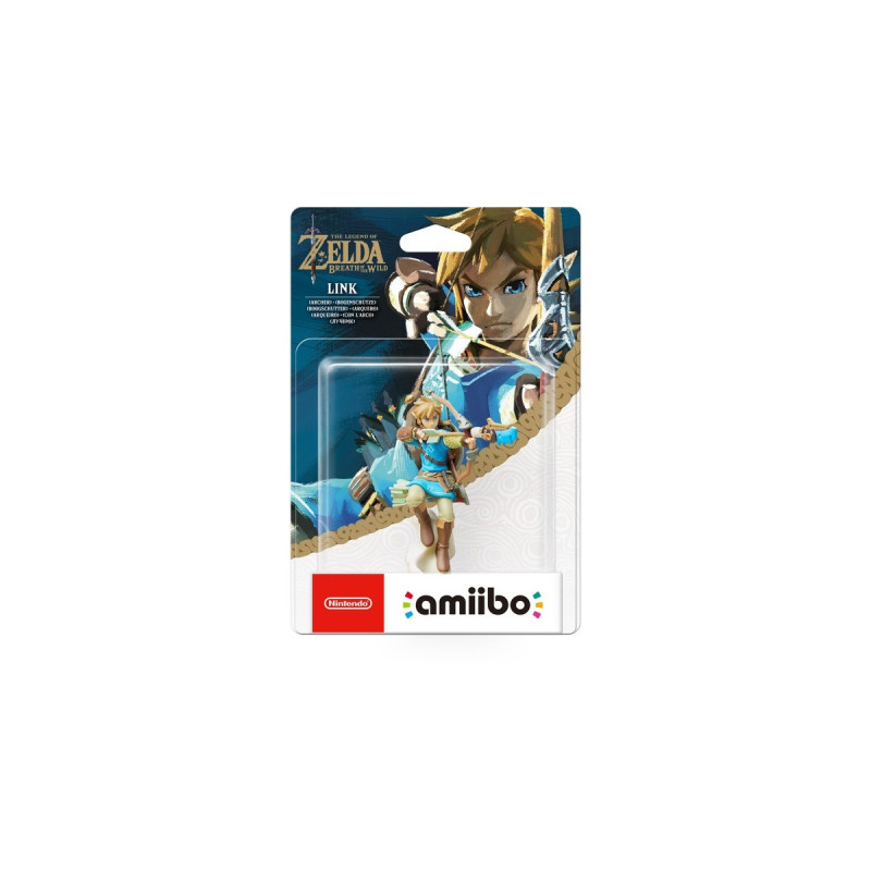 Nintendo amiibo Link Bogenschütze (Breath of the Wild)-Spielfigur(The Legend of Zelda Collection)