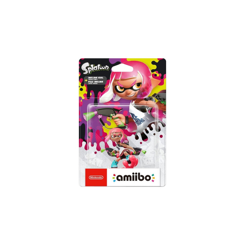 Nintendo amiibo Splatoon Inkling Mädchen-Spielfigur(pink)