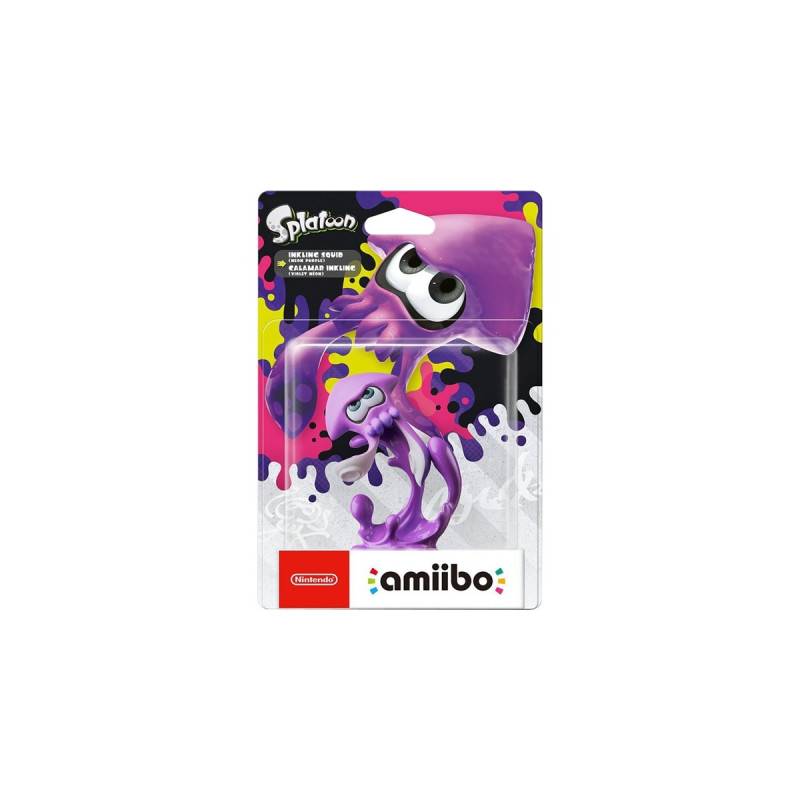 Nintendo amiibo Splatoon Tintenfisch-Spielfigur(lila)