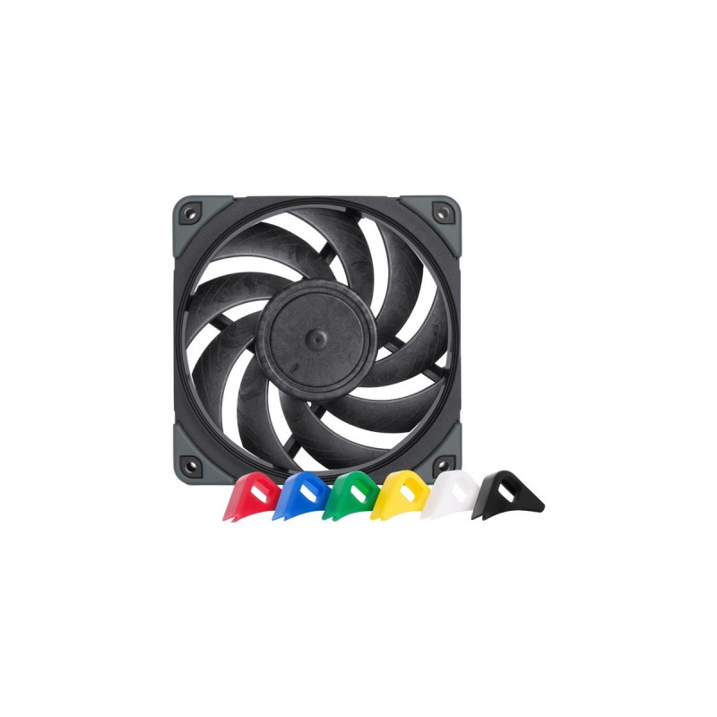 Noctua NF-A12x25 PWM chromax.black.swap 120x120x25, Gehäuselüfter(schwarz)