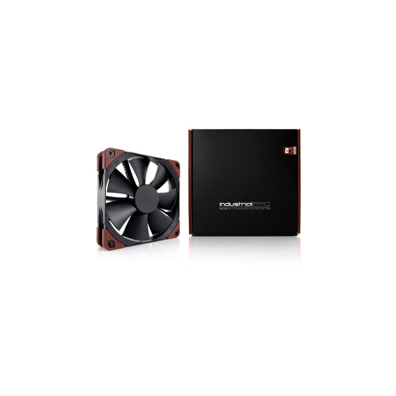 Noctua NF-F12 industrialPPC-24V-3000 SP IP67 PWM, Gehäuselüfter(schwarz, PWM-Anschluss)