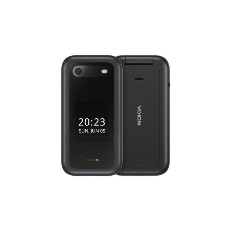 Nokia 2660 Flip, Handy(Schwarz, Dual-SIM)