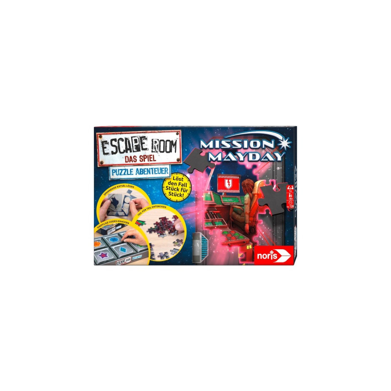Noris Escape Room Das Spiel - Puzzle Abenteuer 3, Partyspiel