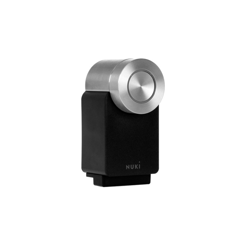 Nuki Smart Lock Pro, elektronisches Türschloss(schwarz, 4. Genertation)