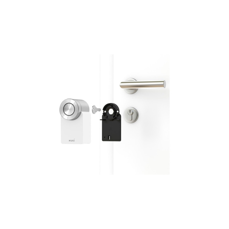 Nuki Smart Lock Pro, elektronisches Türschloss(weiß, 4. Genertation)