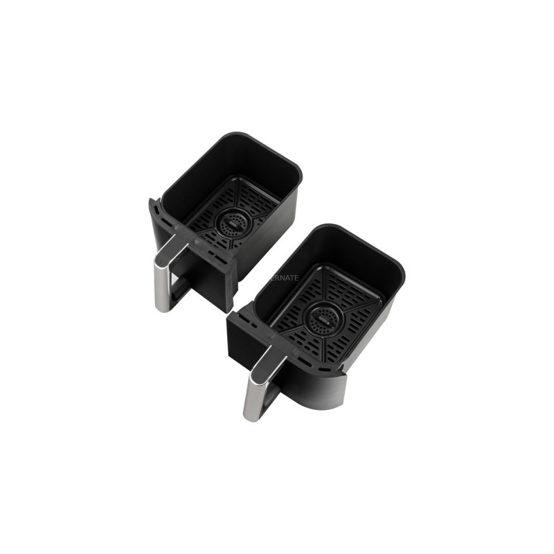 Nutri Ninja Foodi MAX Dual Zone AF400EU, Heißluftfritteuse(schwarz, 2.470 Watt)