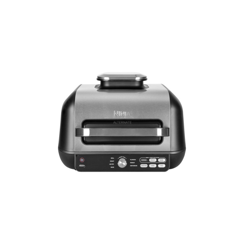 Nutri Ninja Foodi MAX PRO Grill & Heißluftfritteuse AG651EU, Elektrogrill(schwarz/grau, 2.460 Watt)