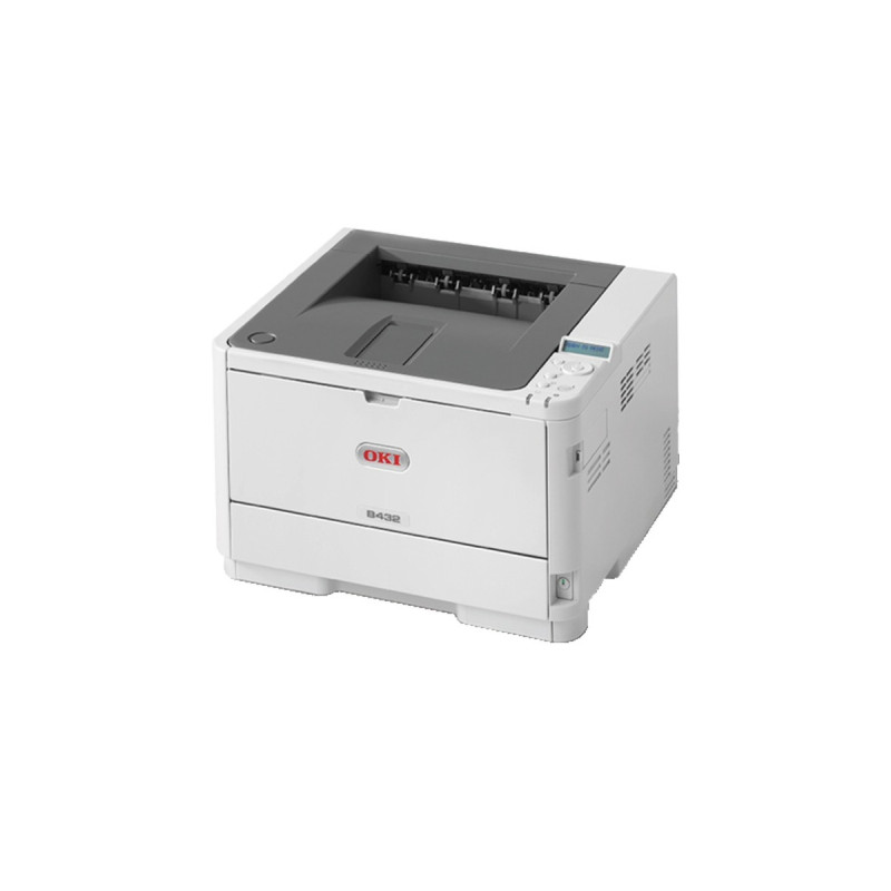 OKI B432dn, LED-Drucker(hellgrau, USB, LAN)