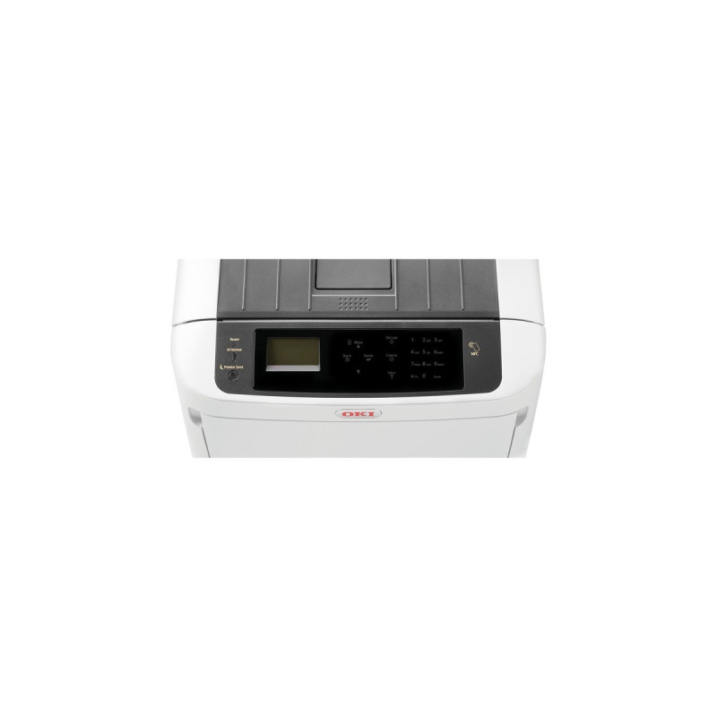 OKI C824dn, LED-Drucker(grau/schwarz, USB, LAN)