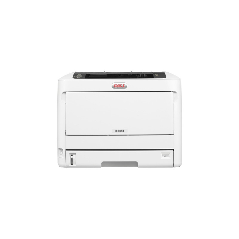 OKI C824n, LED-Drucker(grau/schwarz, USB, LAN)