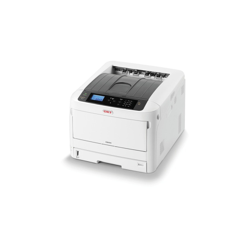 OKI C844dnw, LED-Drucker(grau/schwarz, USB, LAN, WLAN)
